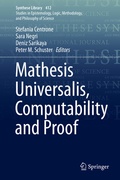 Cover: Mathesis Universalis, Computability and Proof - Springer