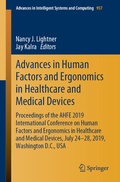 Cover: Advances in Human Factors and Ergonomics in Healthcare and Medical Devices - Springer