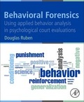 Cover: Behavioral Forensics - Academic Press