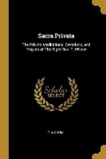 Cover: Sacra Privata - Wentworth Press