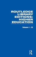 Cover: Routledge Library Editions: Higher Education - Routledge