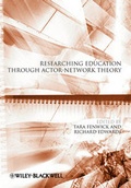 Cover: Researching Education Through Actor-Network Theory - Wiley-Blackwell