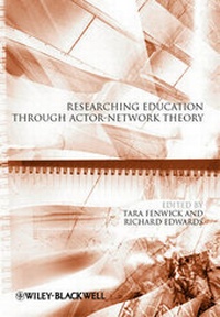 Abbildung von: Researching Education Through Actor-Network Theory - Wiley-Blackwell