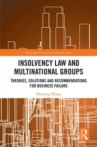 Abbildung von: Insolvency Law and Multinational Groups - Routledge