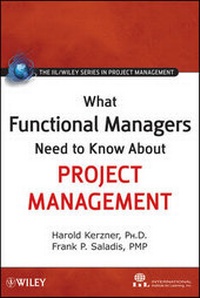 Enlarge image Cover: What Functional Managers Need to Know About Project Management - Wiley