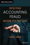 Cover: Detecting Accounting Fraud Before It's Too Late - Wiley