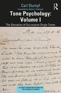 Cover: Tone Psychology: Volume I - Routledge
