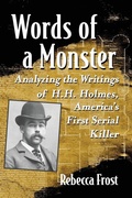 Cover: Words of a Monster - McFarland & Co Inc