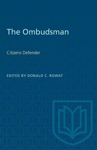 Enlarge image Cover: The Ombudsman - University of Toronto Press
