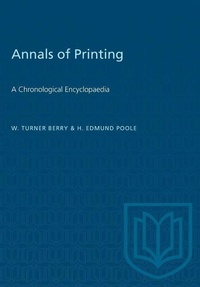 Enlarge image Cover: Annals of Printing - University of Toronto Press
