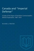 Cover: Canada and "Imperial Defense" - University of Toronto Press