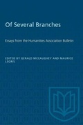 Cover: Of Several Branches - University of Toronto Press