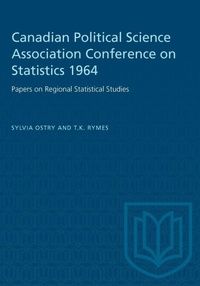 Enlarge image Cover: Canadian Political Science Association Conference on Statistics 1964 - University of Toronto Press