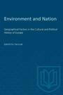 Cover: Environment and Nation - University of Toronto Press