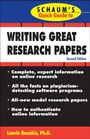 Cover: Schaum's Quick Guide to Writing Great Research Papers - McGraw-Hill Education