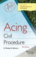 Abbildung von: Acing Civil Procedure - West Academic Press