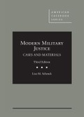 Cover: Modern Military Justice - West Academic Press