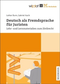 Abbildung von: Deutsch als Fremdsprache für Juristen - Waxmann