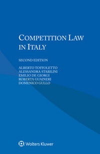 Abbildung von: Competition Law in Italy - Kluwer Law International