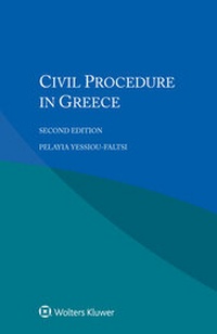 Abbildung von: Civil Procedure in Greece - Kluwer Law International