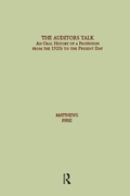 Cover: Auditor's Talk - Routledge