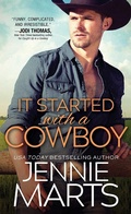 Cover: It Started with a Cowboy - Sourcebooks Casablanca