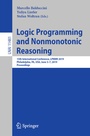 Cover: Logic Programming and Nonmonotonic Reasoning - Springer