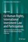 Cover: EU Human Rights, International Investment Law and Participation - Springer