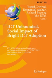 Abbildung von: ICT Unbounded, Social Impact of Bright ICT Adoption - Springer