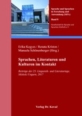 Cover: Sprachen, Literaturen und Kulturen im Kontakt - Kovac, Dr. Verlag
