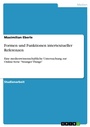 Cover: Formen und Funktionen intertextueller Referenzen - GRIN Verlag