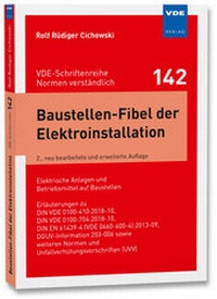 Abbildung von: Baustellen-Fibel der Elektroinstallation - VDE Verlag