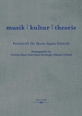 Cover: musik | kultur | theorie - HOLLITZER Verlag