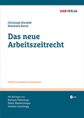 Cover: Das neue Arbeitszeitrecht - &Ouml;GB Verlag