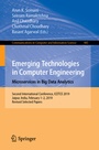 Cover: Emerging Technologies in Computer Engineering: Microservices in Big Data Analytics - Springer
