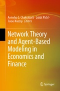 Cover: Network Theory and Agent-Based Modeling in Economics and Finance - Springer