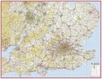 Abbildung von: South East & Central England Map - Geographers' A-Z Map Co Ltd
