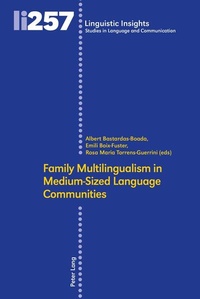 Enlarge image Cover: Family Multilingualism in Medium-Sized Language Communities - Peter Lang Verlag
