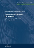 Cover: Linguistische Beitr&auml;ge zur Slavistik - Peter Lang Verlag
