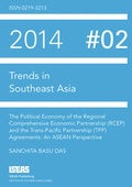Cover: The Political Economy of the Regional Comprehensive Economic Partnership (RCEP) and the Trans-Pacific Partnership (TPP) Agreements - ISEAS