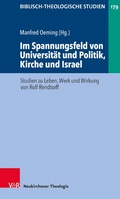 Cover: Im Spannungsfeld von Universit&auml;t und Politik, Kirche und Israel - Vandenhoeck & Ruprecht