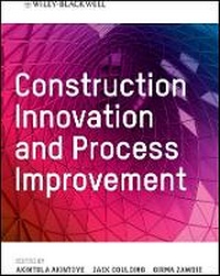 Enlarge image Cover: Construction Innovation and Process Improvement - Wiley