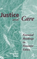 Cover: Justice And Care - Routledge