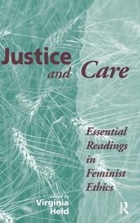Enlarge image Cover: Justice And Care - Routledge