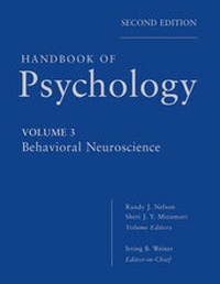 Enlarge image Cover: Handbook of Psychology, Volume 3, Behavioral Neuroscience - Wiley