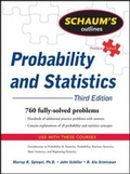 Cover: Schaum's Outline of Probability and Statistics, 3/E - McGraw-Hill Professional