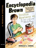 Cover: Encyclopedia Brown Double Mystery #1 - Dutton Books for Young Readers