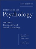 Cover: Handbook of Psychology, Volume 5, Personality and Social Psychology - Wiley