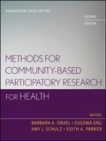 Cover: Methods for Community-Based Participatory Research for Health - Jossey-Bass