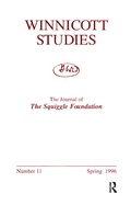 Cover: Winnicott Studies - Routledge